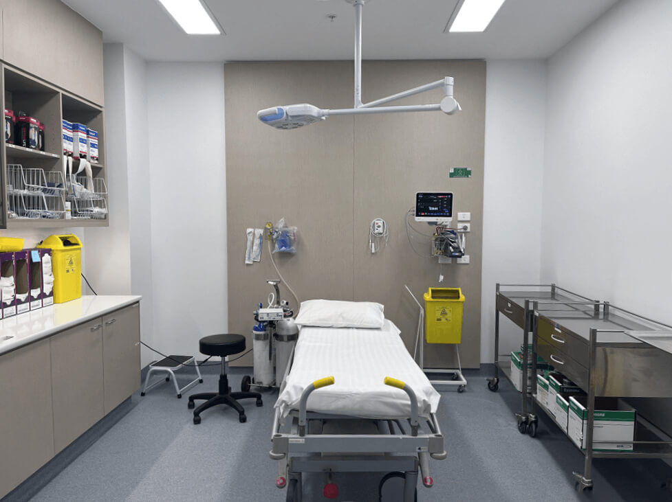 Treatment Room | WiSE Specialist Emergency | Robina | Macquarie Park